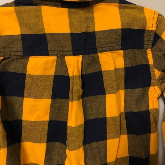 The Children’s Place plaid button down shirt size 4t - Picture 6 of 7